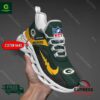 NFL Green Bay Packers Nike Personalized Max Soul Shoes