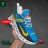NFL Los Angeles Chargers Nike Personalized Max Soul Shoes