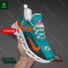 NFL Miami Dolphins Nike Personalized Max Soul Shoes
