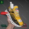 NFL Pittsburgh Steelers Nike Personalized Max Soul Shoes