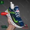 NFL Seattle Seahawks Nike Personalized Max Soul Shoes