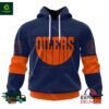 NHL Edmonton Oilers Special Bold Design Hoodie