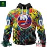 NHL New York Islanders Autism Awareness Personalized Hoodie