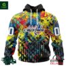 NHL Washington Capitals Autism Awareness Personalized Hoodie