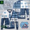North Carolina Tar Heels Vest Tie Ugly Christmas Sweater