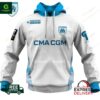 Olympique de Marseille Home Jersey Style Shirt Hoodie