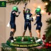 Oregon Ducks Football Christmas Ornament