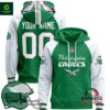 Philadelphia Eagles 2024 Custom Kelly Alternate Pullover Hoodie