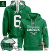 Philadelphia Eagles 2024 Devonta Smith Kelly Green Hoodie