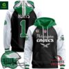 Philadelphia Eagles 2024 Jalen Hurts Black Alternate Hoodie
