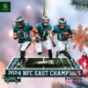 Philadelphia Eagles 2024 NFC East Champions Ornament