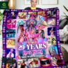 Pink 29 Years Thank You For The Memories Fleece Blanket