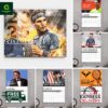 Rafael Nadal 2025 Wall Hanging Calendar