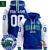 Seattle Seahawks Throwback Est 1976 Royal Alternate Pullover Hoodie