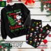 Snoopy Jingle Bells Merry Christmas Pajamas Set