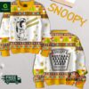 Snoopy Mustard Ugly Christmas Sweater