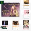 Stevie Nicks 2025 Wall Hanging Calendar