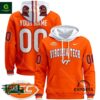 Virginia Tech Hokies 2024 Custom Orange Pullover Hoodie