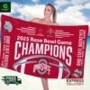 Ohio State Buckeyes 2025 Rose Bowl Game Champions Beach Towel