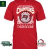 Tampa Bay Buccaneers NFC North Champions 4 Years In A Row Shirt
