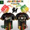 Miami Marlins x Juneteenth Freedom Day 2025 Nike Baseball Jersey