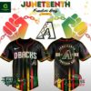 MLB Arizona Diamondbacks Juneteenth Freedom Day 2025 Baseball Jersey