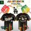 MLB Los Angeles Dodgers Juneteenth Freedom Day 2025 Baseball Jersey