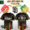 MLB San Diego Padres Juneteenth Freedom Day 2025 Baseball Jersey
