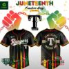 MLB Texas Rangers Juneteenth Freedom Day 2025 Baseball Jersey