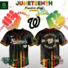 MLB Washington Nationals Juneteenth Freedom Day 2025 Baseball Jersey