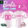 St.Louis Cardinals x Barbie Night Game Personalized MLB Jersey 2025