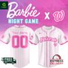 Washington Nationals x Barbie Night Game Personalized MLB Jersey 2025