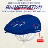 Buffalo Bills New Era Josh Allen Billustration Carging Potato Logo Jeff Cap
