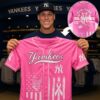 New York Yankees 2025 Breast Cancer Awareness Basaball Jersey