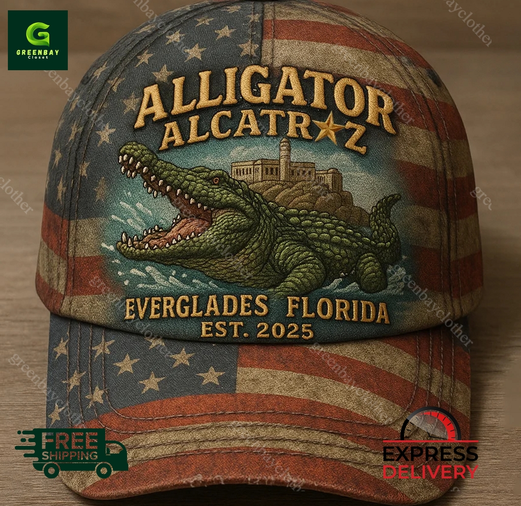 Alligator Alcatraz Everglades Florida 2025 Cap