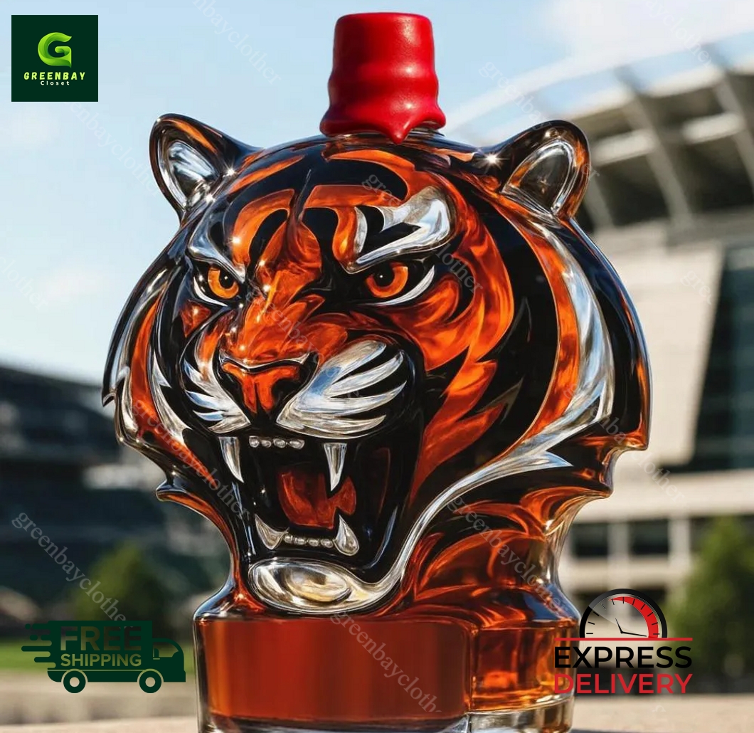 Cincinnati Bengals NFL Whisky Bottle Cincinnati Bengals NFL Whisky Bottle