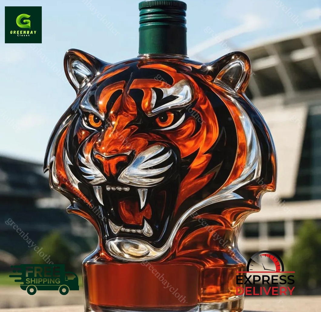 Cincinnati Bengals NFL Whisky Bottle Cincinnati Bengals NFL Whisky Bottle