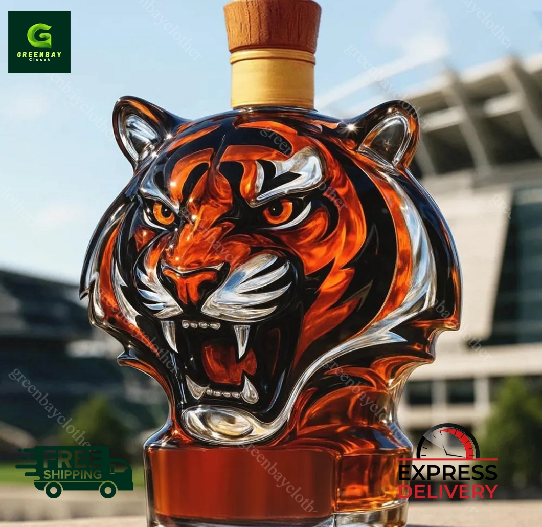 Cincinnati Bengals NFL Whisky Bottle Cincinnati Bengals NFL Whisky Bottle
