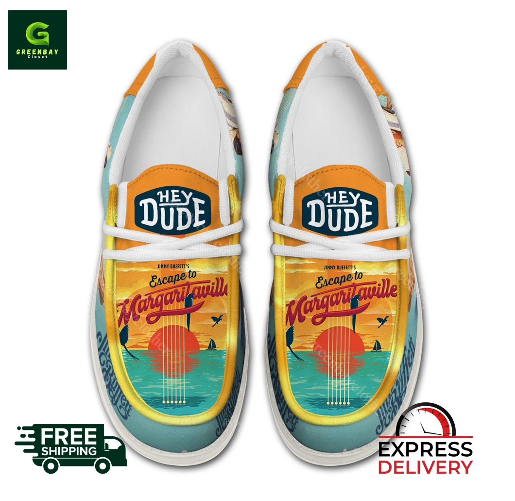 Jimmy Buffett It’s 5 O’Clock Somewhere Hey Dude Shoes