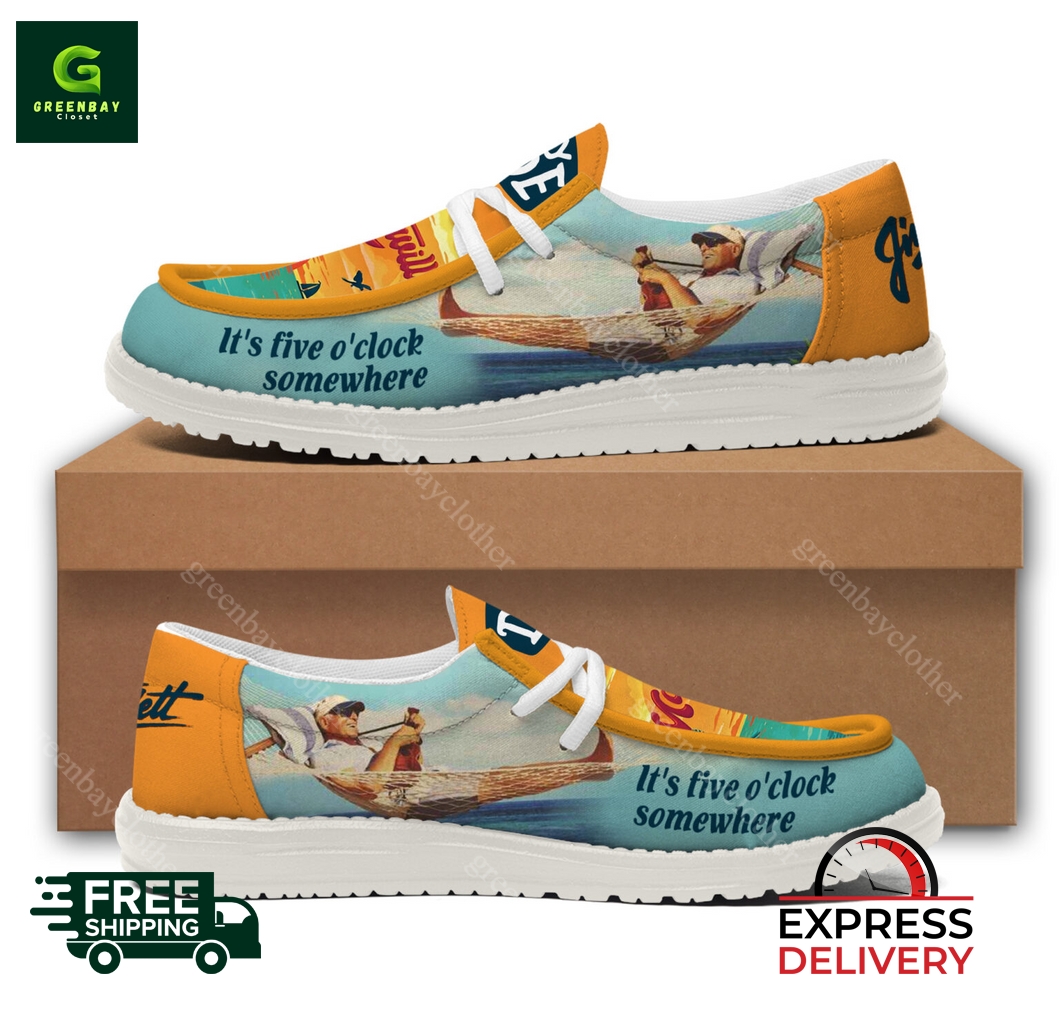 Jimmy Buffett It’s 5 O’Clock Somewhere Hey Dude Shoes Jimmy Buffett It’s 5 O’Clock Somewhere Hey Dude Shoes