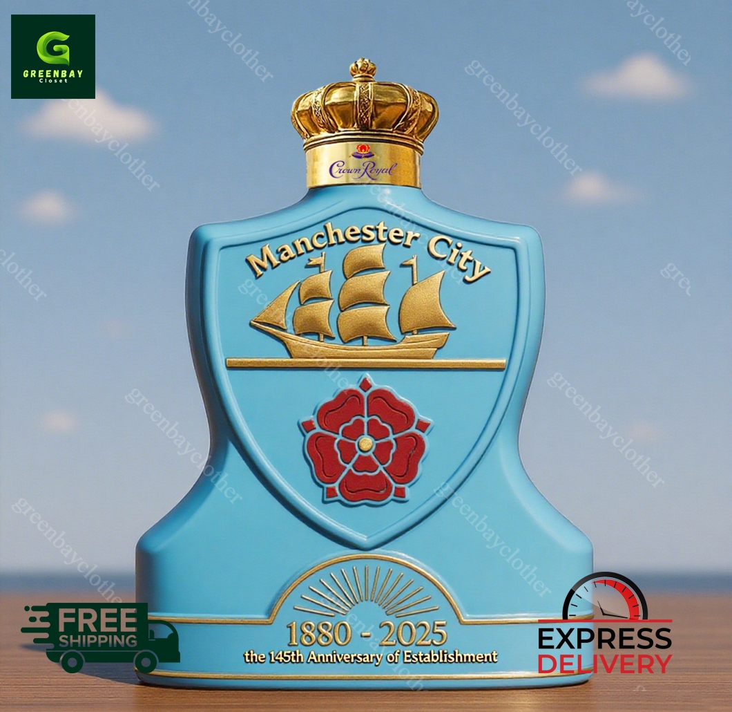 Manchester City 145th Anniversary 2025 Whisky Bottle