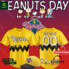 MLB Cedar Rapids Kernels x Peanuts Day Personalized 2025 Jersey