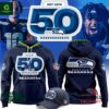 NFL Seattle Seahawks 50th Anniversary 1976 – 2025 Hoodie