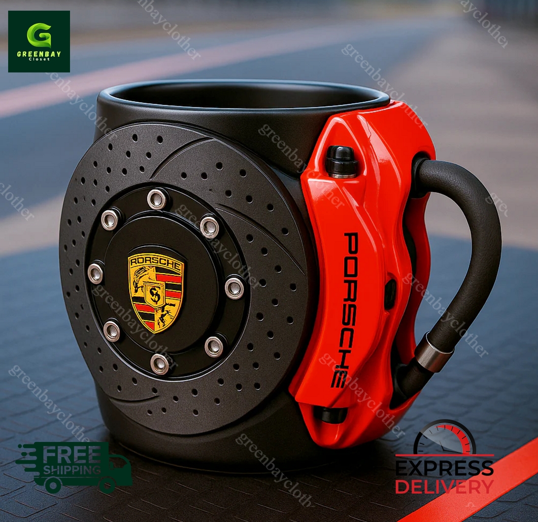 Porsche Brake Caliper Mug