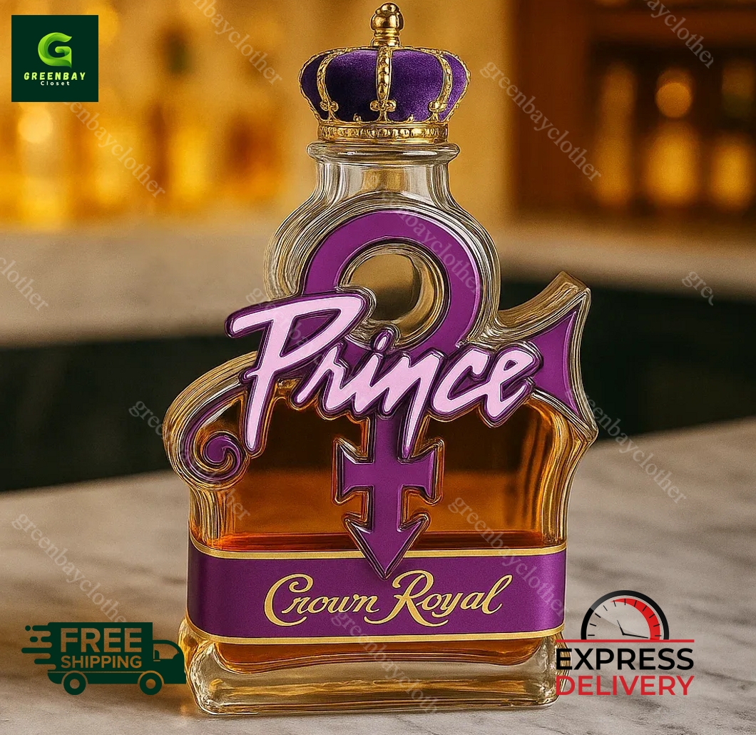 Prince Purple Whiskey Bottle