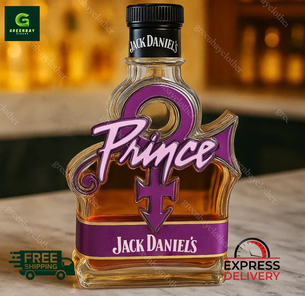 Prince Purple Whiskey Bottle