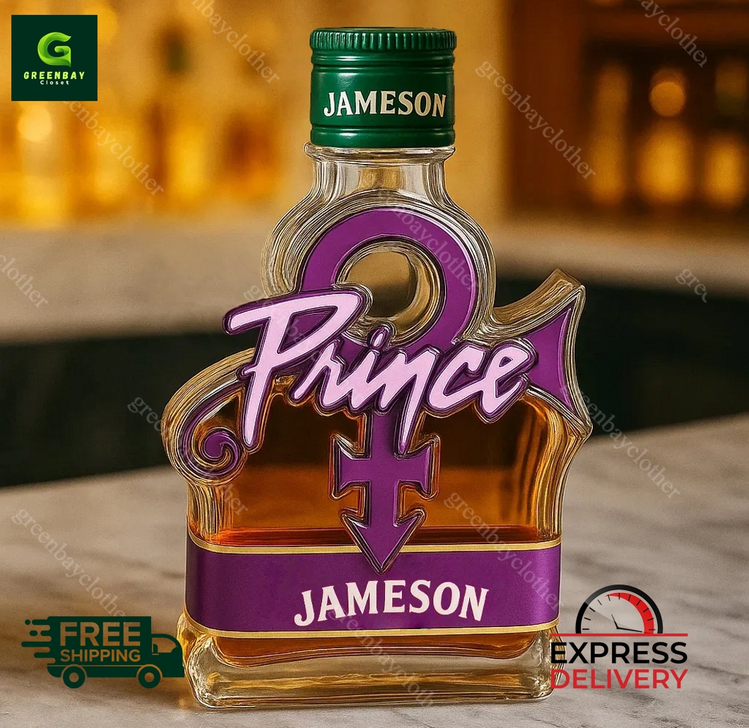 Prince Purple Whiskey Bottle Prince Purple Whiskey Bottle