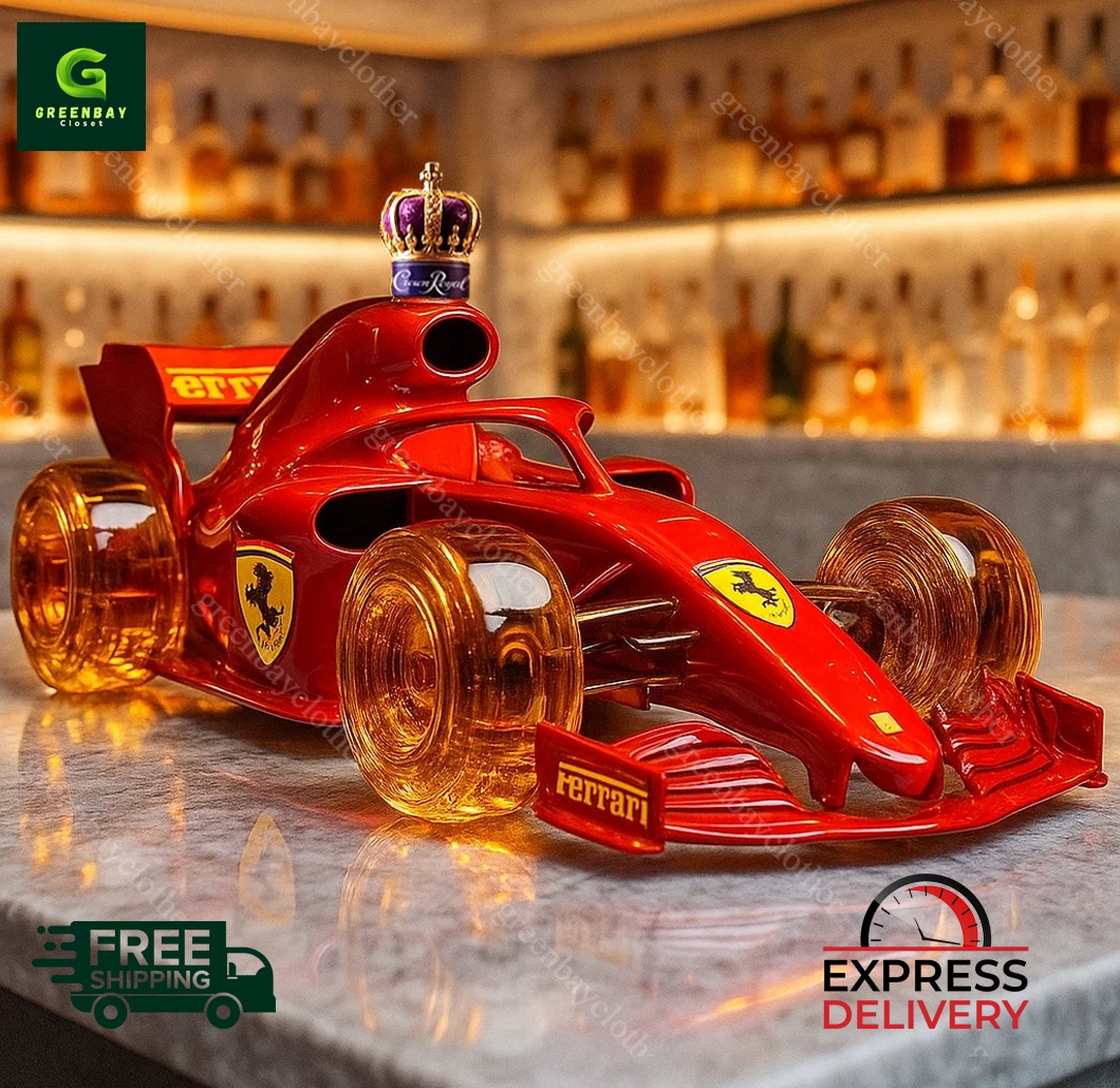 F1 Ferrari Racing Whisky Bottle
