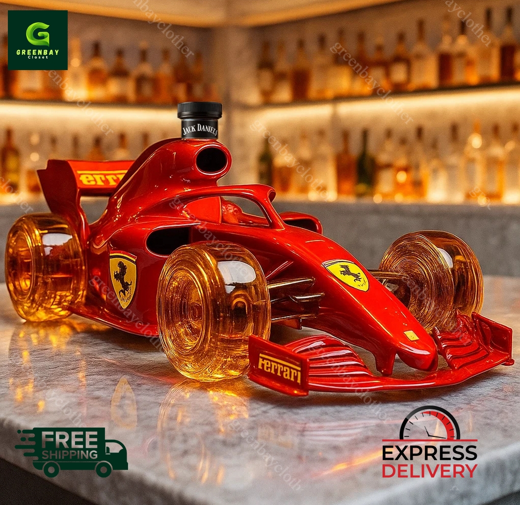 F1 Ferrari Racing Whisky Bottle