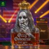 Ozzy Osbourne See You on the Crazy Train Memorial Whiskey Bottle